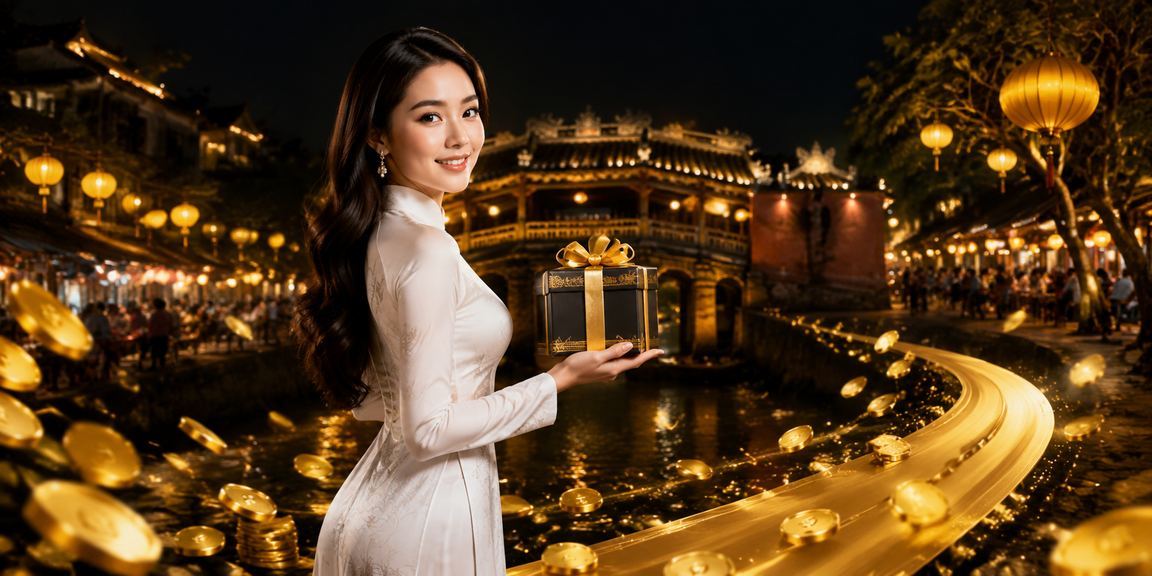 Bàn baccarat tại Hội An với người dùng mặc áo dài trải nghiệm casino trực tuyến