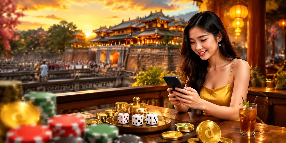 Người dùng tại Huế cài ứng dụng cá cược trên điện thoại bên ly cà phê buổi sáng